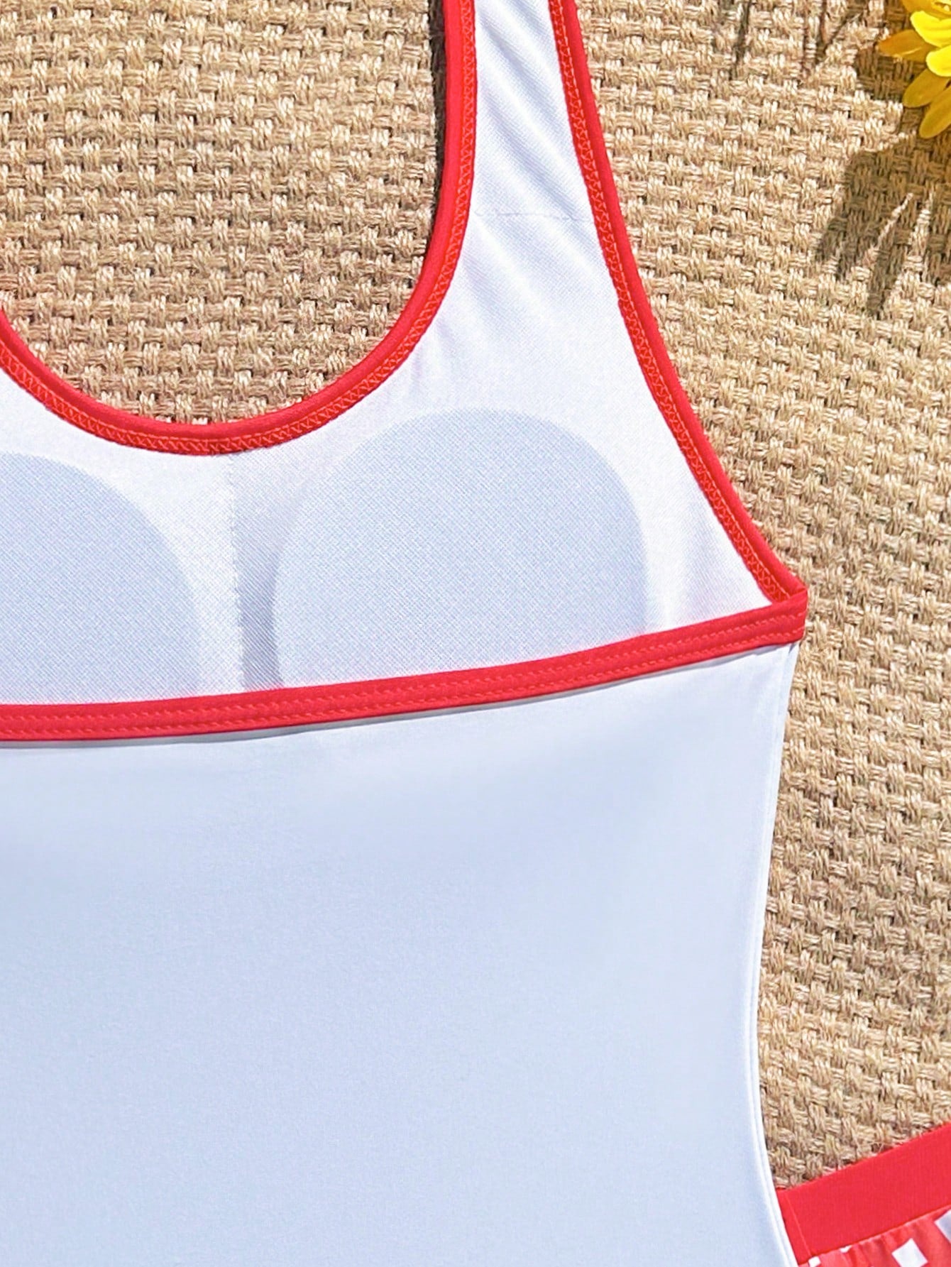 Girls 2-piece swimwear set featuring a butterfly print halter swimsuit top and separate mid-waist shorts in multicolor.